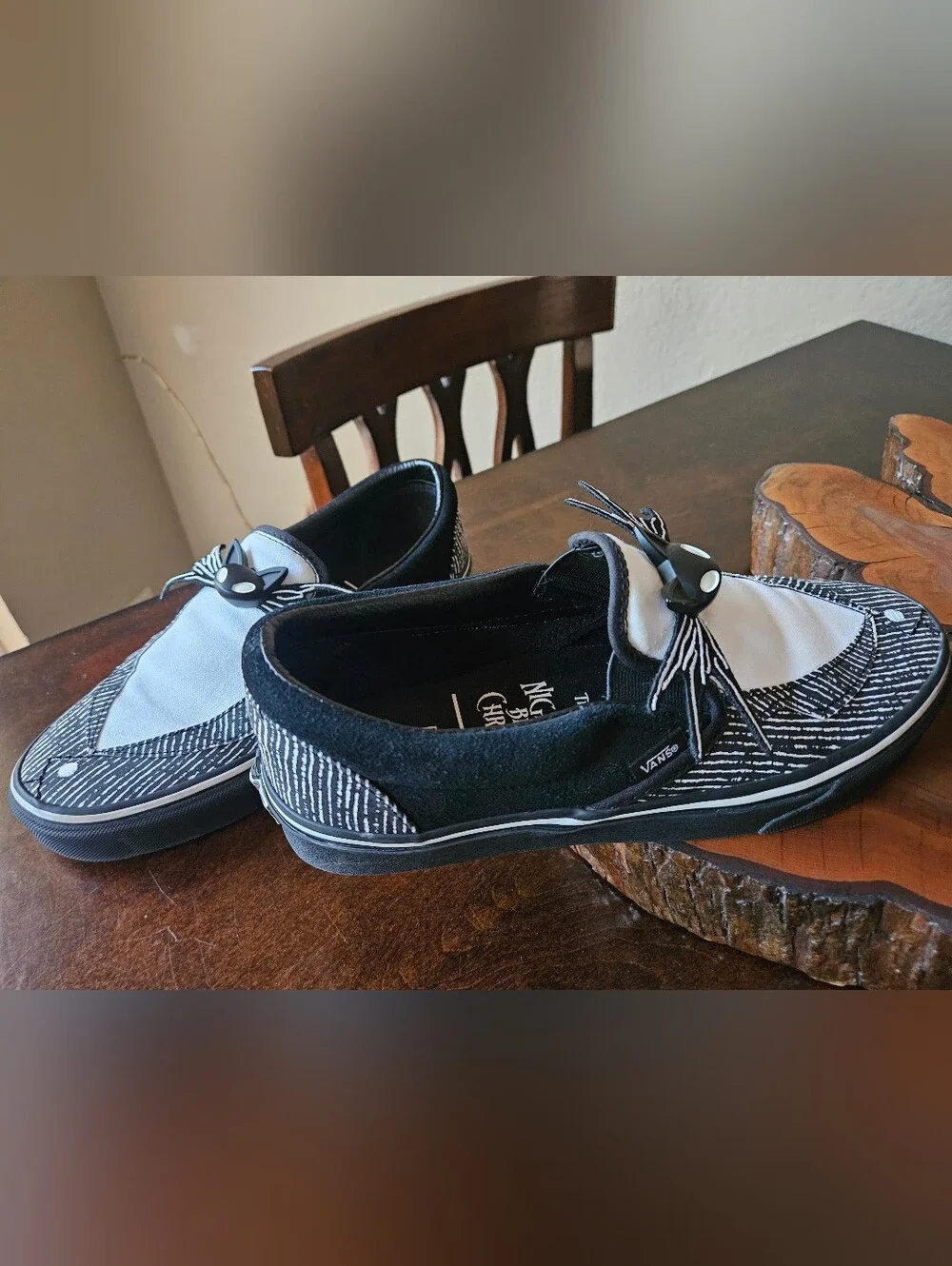 Vans The Nightmare Before Christmas Jack Skellington Slip-On —  NWOB